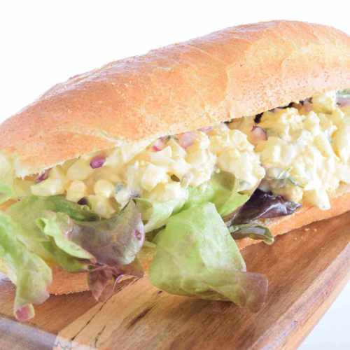 Broodje Huisgemaakte Eiersalade