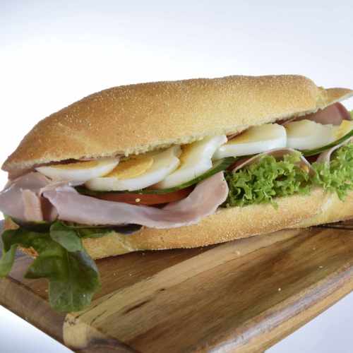 Broodje ham Gezond